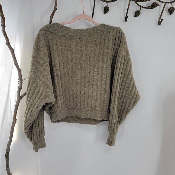 Free people cabin fever pullover convertible sweater - Picture 9 of 16